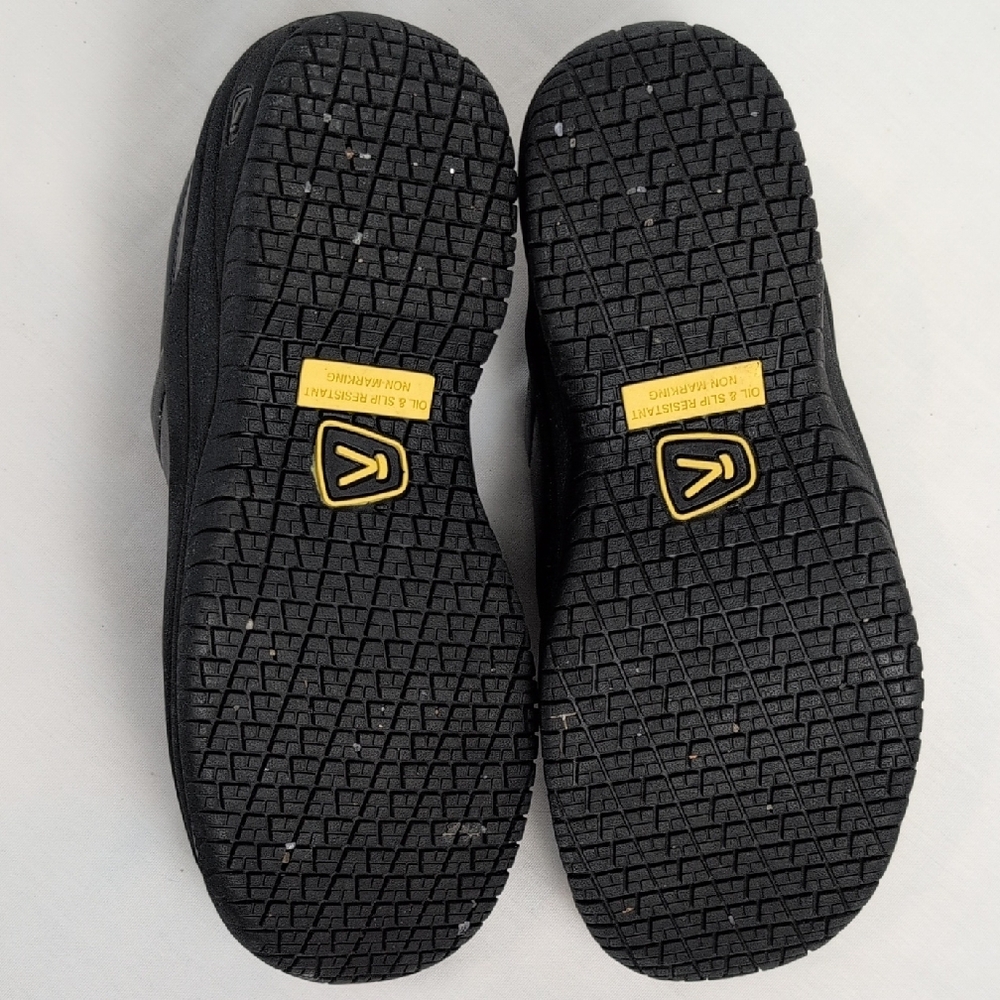 Keen Cush Black Work Shoe Oil & Slip Resistant - Picture 5 of 10
